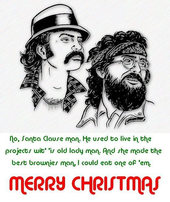 Cheech-n-Chong Christmas Pictures, Images and Photos