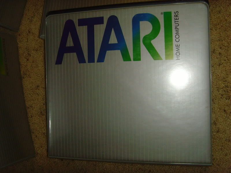 Mint Condition Atari 3 Ring Binders Buy, Sell, and Trade AtariAge