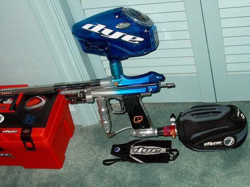 RARE! 03 DYE Reflex Autococker Eblade! PbNation