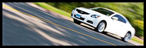 Nissan Altima Coupe Red Leather. Red leather in the black looks