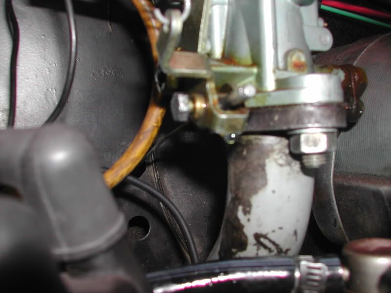 Gas dripping from carb