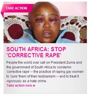 Petition campaign to fight 'Corrective Rape' - Avaaz.org Petition campaign to fight 'Corrective Rape' - Avaaz.org
