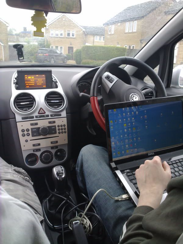 Display Screen above stereo Vauxhall CorsaD Forum