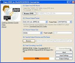 Easy DVD to DivX/VCD/SVCD Converter