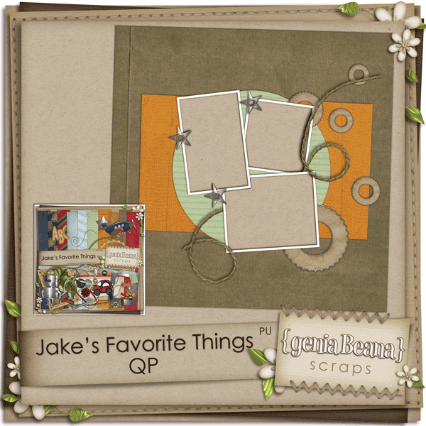 http://geniabeanascraps.blogspot.com/2009/09/more-jakes-favorite-things.html