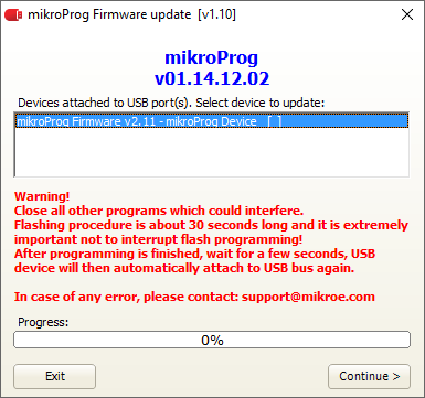 Mikroprog drivers windows 10 64