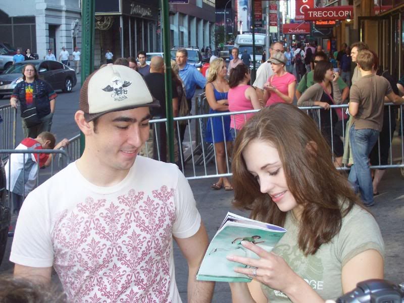 re: Grease review - 8/18/07 2pm (including picture of show curtain and max and laura)