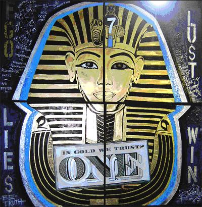 suzy kassem, blue panther, blue panther 777, 777,Artwork by Suzy Kassem