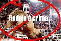 Rodeio é Crime