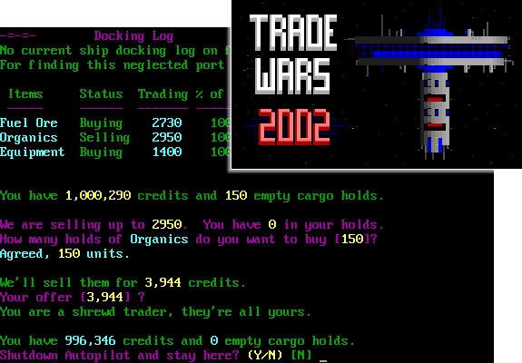 Trade Wars 2002, image courtesy PC World