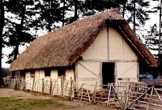 Typical Medieval Farm House, Courtesy UNCP