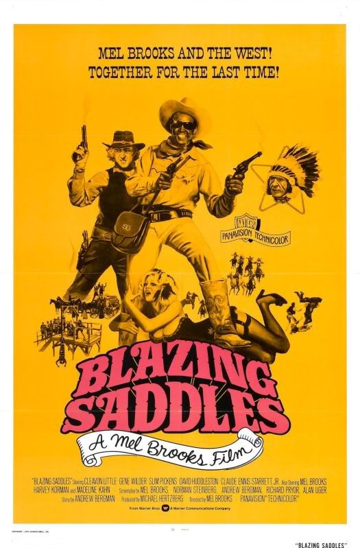 IT CAME FROM NETFLIX! Blazing Saddles Blue Ink Alchemy