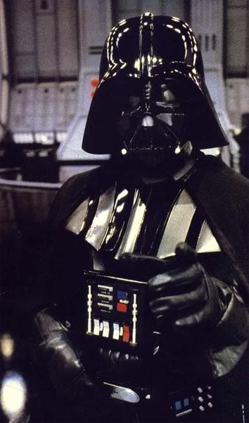 Vader, back when he was awesome.