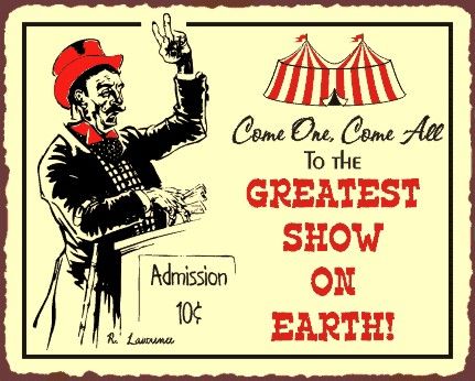 Vintage Circus Poster