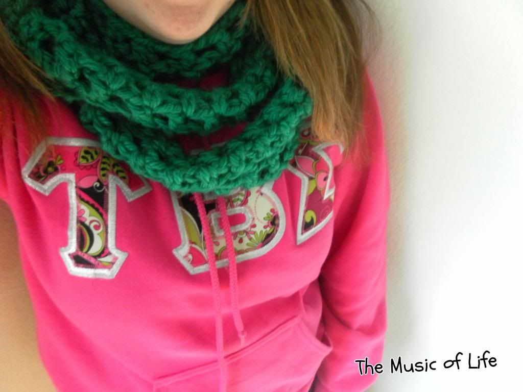 The Music of Life: Mobius Strip Scarf