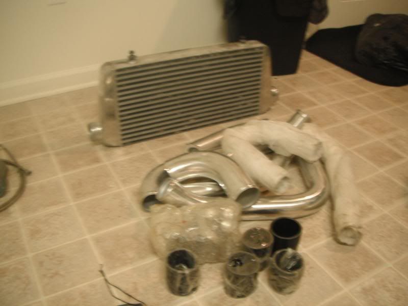 front mount intercooler and pipping 300 ship for custom set up anr d