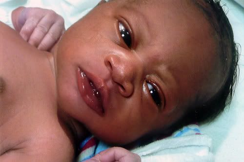 Newborn African Baby