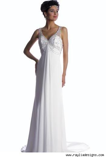 Grecian goddess wedding gowns romantic and classic