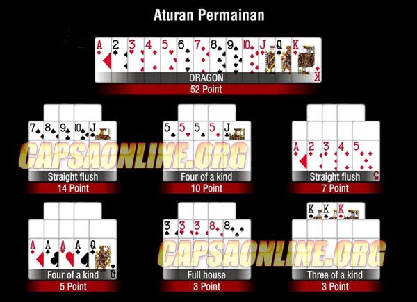 Permainan Kartu Capsa Susun Permainan Kartu Capsa Susun