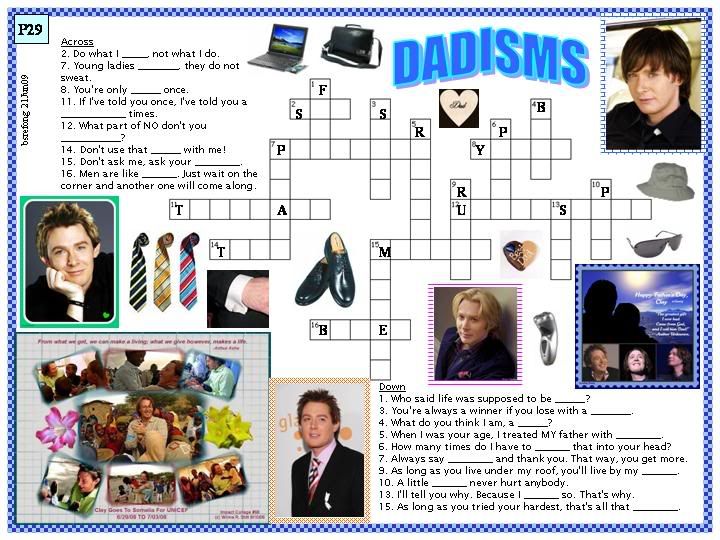 Dadisms puzzle June 17