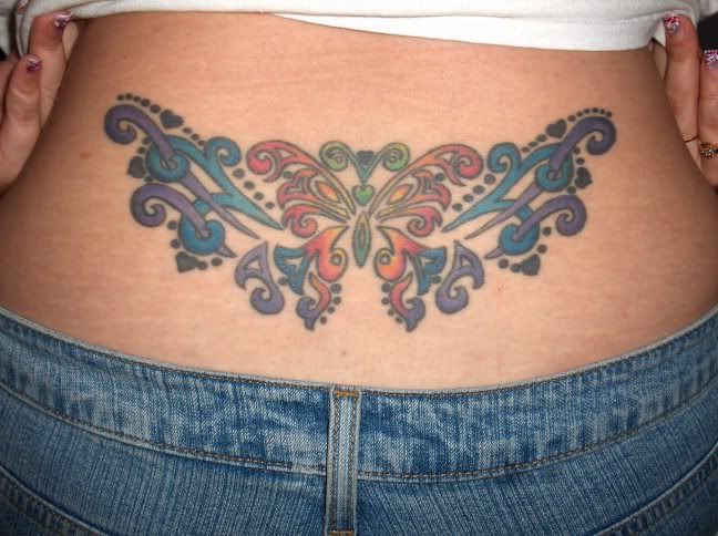 Sexy Lower Back Tattoos Female