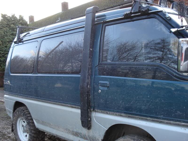Mitsubishi Delica Owners Club UK™ View topic Again, custom snorkel on L300