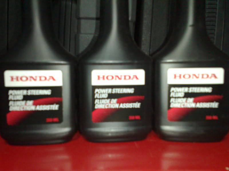 Type of power steering fluid for honda accord #7