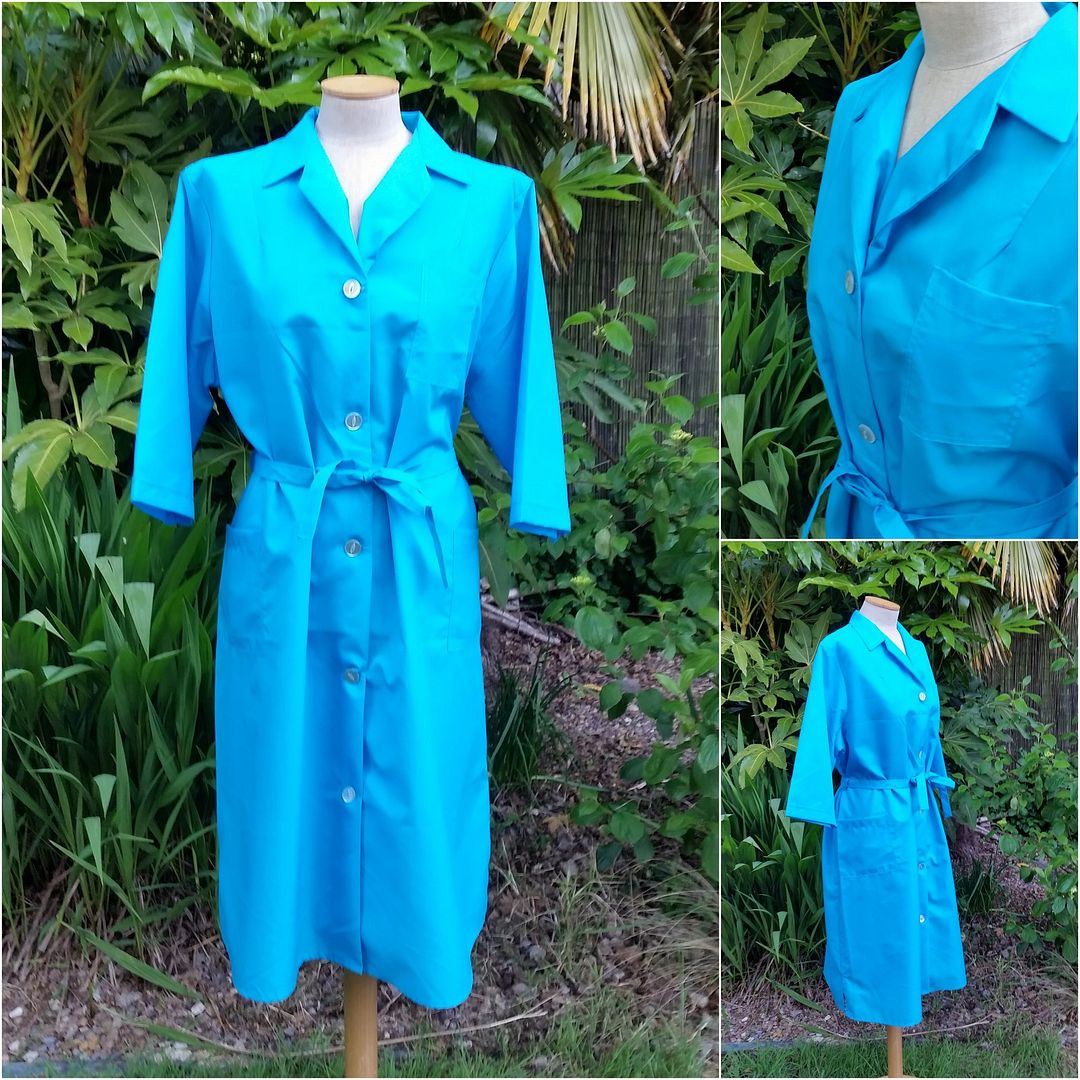 nylon housecoat