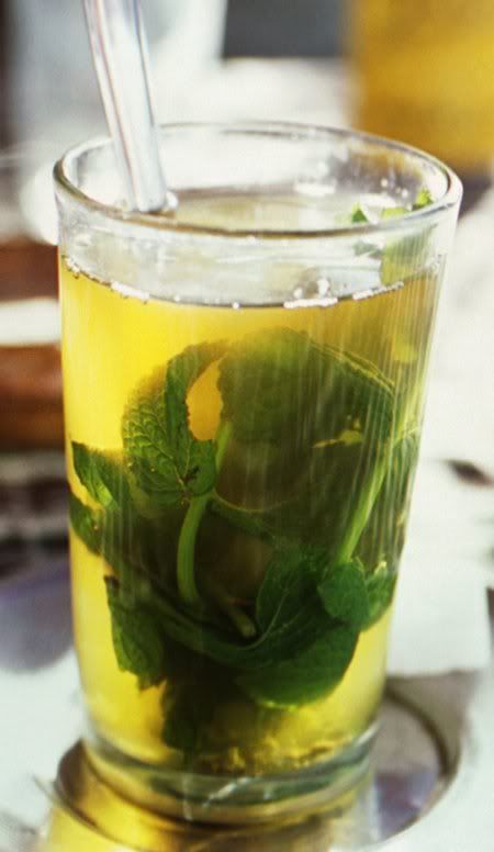 Thé vert à la menthe berbère