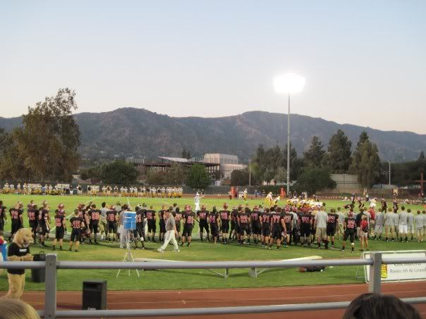 Libbys view of the APU football game