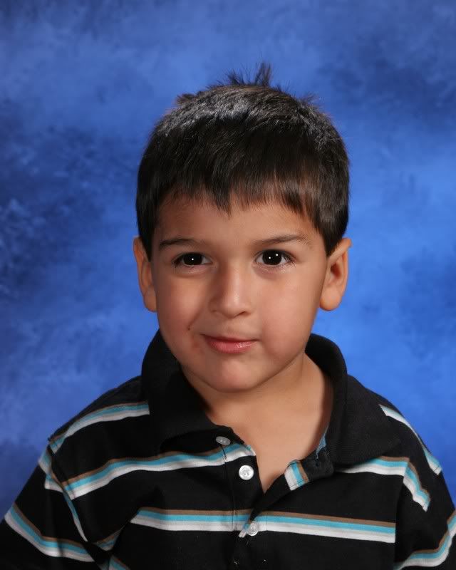 Adrian's first school picture