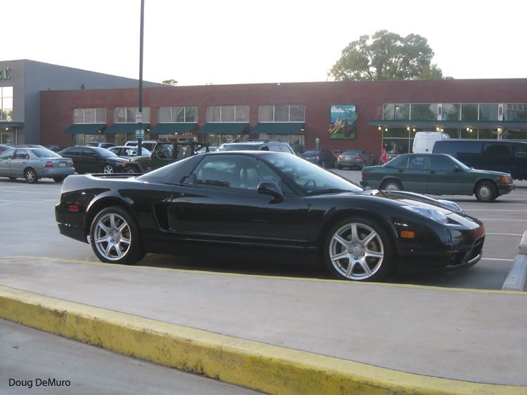 black 2002-2005 Acura NSX
