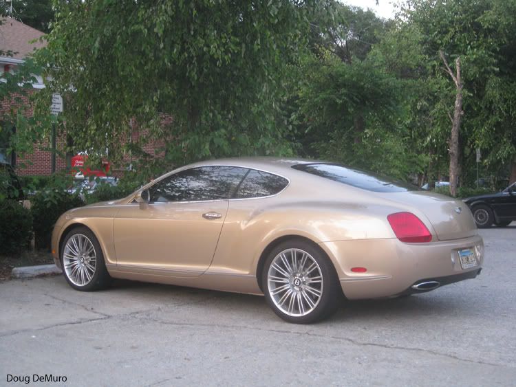 Bentley Continental Gold
