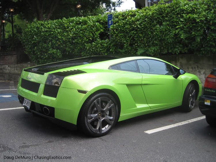  gallardo cars lamborghini Lamborghini gallardo green