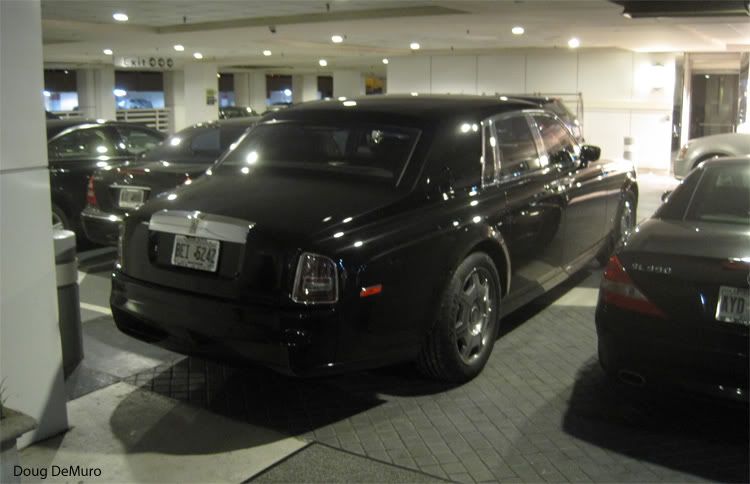 black RollsRoyce Phantom at the Westin Buckhead