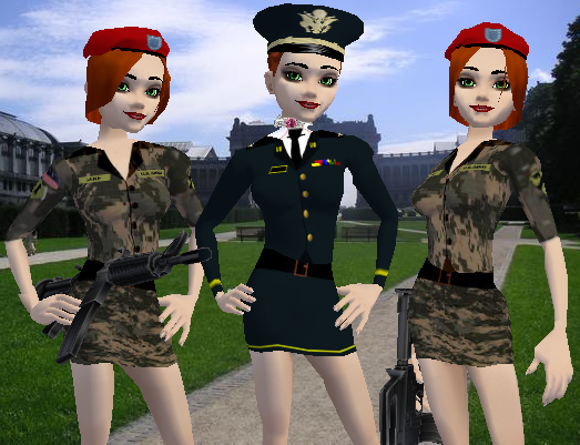 Click Here to see my Red Army Beret with links to my BDU Uniform and my Army Officer's Uniform
