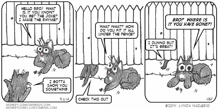 DO NOT INVESTIGATE PORTALS AT HOME. -- Monkey by Lynda Naclerio - Copyright 2004-2014 DO NOT INVESTIGATE PORTALS AT HOME. -- Monkey by Lynda Naclerio - Copyright 2004-2014