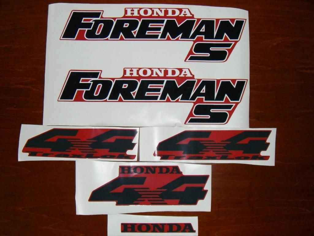 Honda rubicon stickers #4
