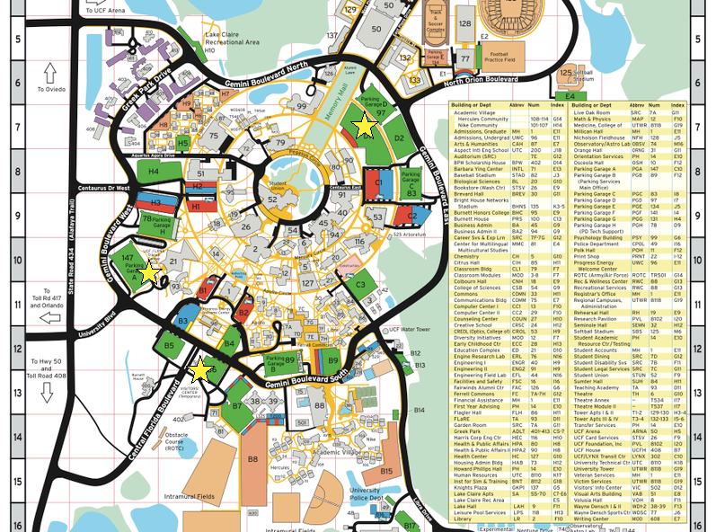 Ucf Campus Map Cyndiimenna
