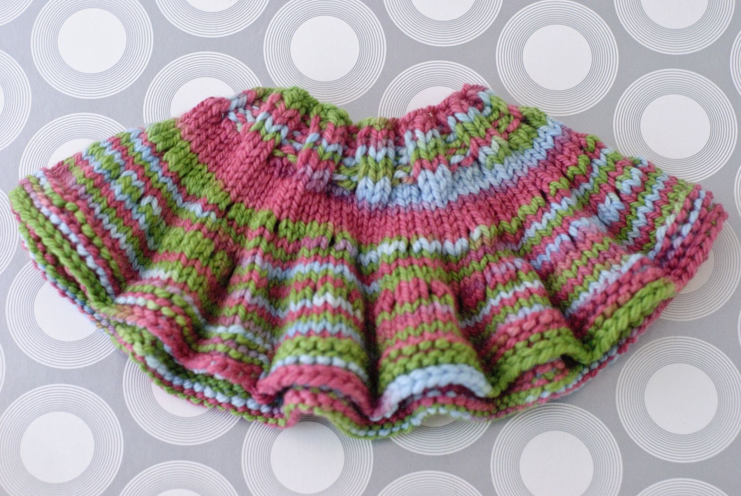 Waldorf Doll Twirly Skirt - Pure