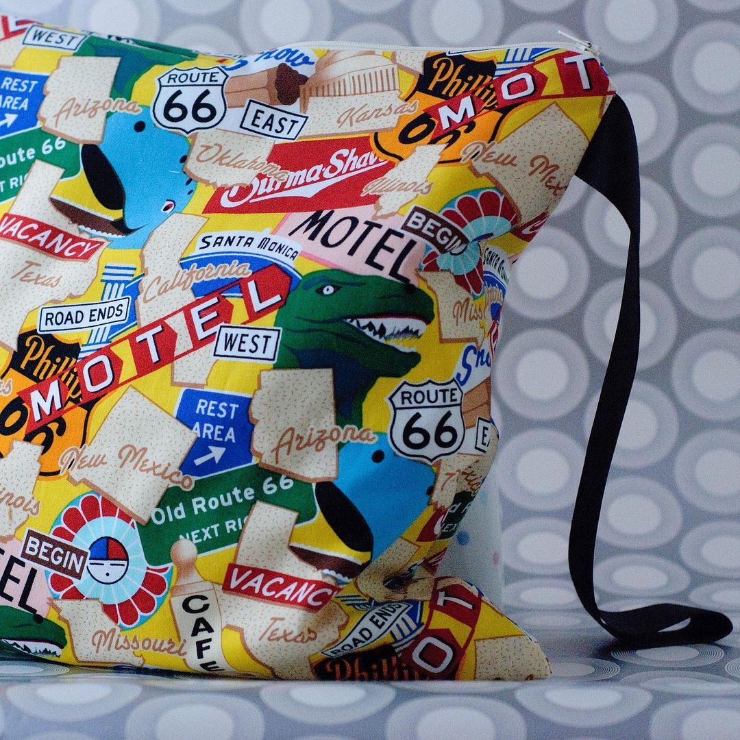 Route 66 Day Trip Wetbag (Medium)