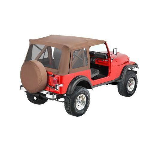 Bestop Classic Supertop No Doors Spice For 76 95 Cj 7 Wrangler Yj