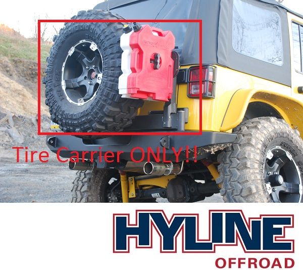 Details About Hyline Offroad Swing Out Tire Carrier For A 2007 2016 Jeep Jk Jku