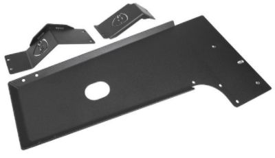 fits 2007-2018 Jeep Wrangler JK Black PC JCR Offroad Tailgate Cover Plate