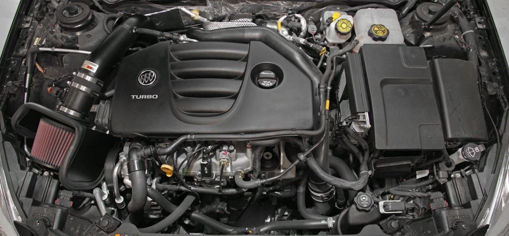 K/&N 69 Series Typhoon Air Intake System For 2011-2013 Buick Regal 2.0L L4 Turbo