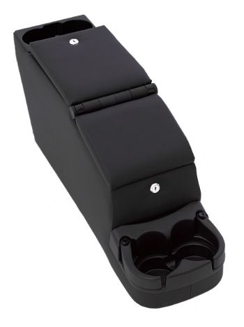 Rampage Deluxe Locking Center Console 76-95 Jeep CJ-7 /& Wrangler YJ 31615 Black