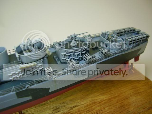 Maquette Niko Model USS Gendreau 7017 - Bateau Militaire 1/700 - Échelle 1:700 - Neuf